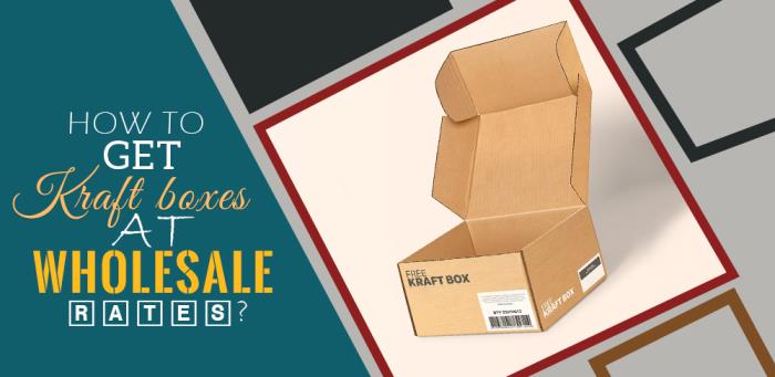 How to Get Kraft Boxes at Wholesale Rates?